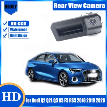 HD камера заднего вида|Для Audi Q2 Q2L Q5 A5 F5 RS5 2018 2019 2020 Водонепроницаемая Камера Ночного Видения|Резервная Парковочная Камера Заднего Вида